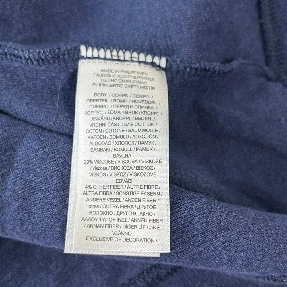 Polo Ralph‎ Lauren Shawl Collar Pullover Mens Large Blue Knit Sweater
